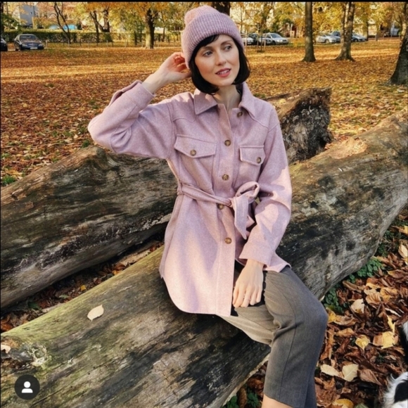 Zara belted shirt jacket - Picture 13 of 17